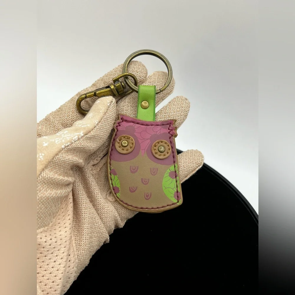 Rare Karma Owl Keychain Key Ring Discontinued